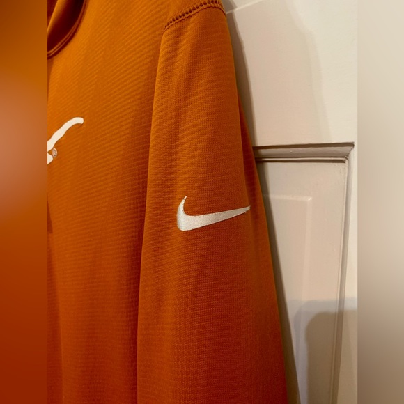 Nike ThermaFit UT Longhorns Burnt Orange Hoodie, Men’s L - Picture 5 of 6